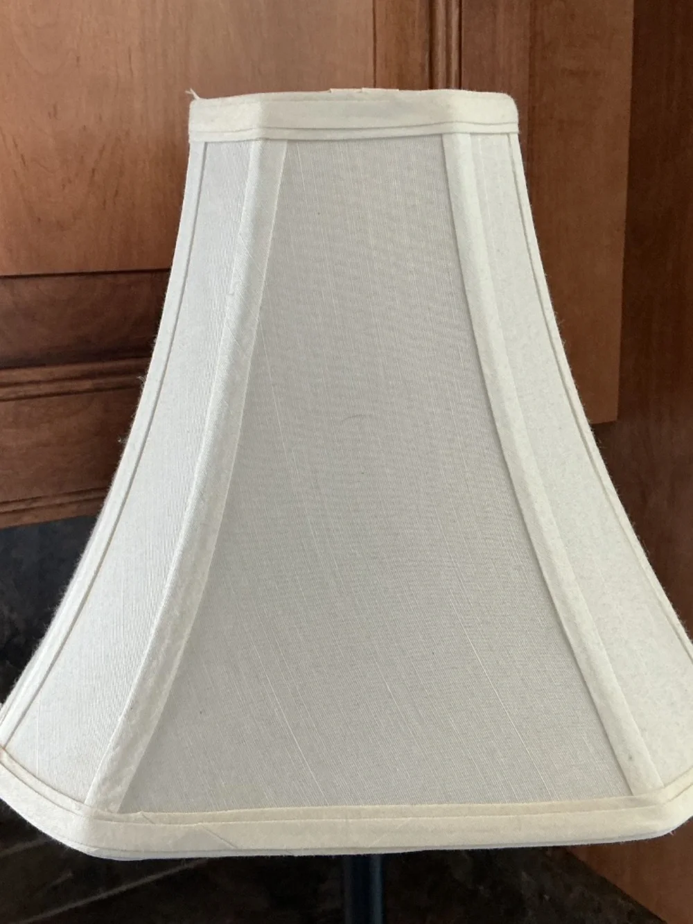 Black Table Lamp w/Shade - Picture 6 of 8